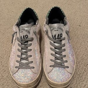 P448 Sparkly Sneakers